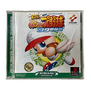 Jogo Jikkyou Powerful Pro Yakyuu '99 Kaimakuban - PS1 (Japonês)