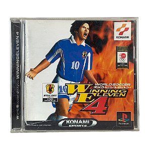 Jogo World Soccer Jikkyou Winning Eleven 4 - PS1 (Japonês)