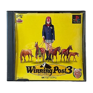 Jogo Winning Post 3 - PS1 (Japonês)
