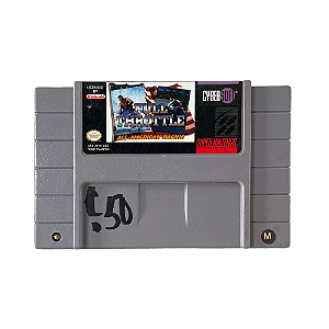 Jogo Full Throttle All-America Racing - SNES (Relabel)