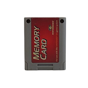 Memory Card Para Nintendo 64 (P-302) - Performance