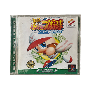 Jogo Jikkyou Powerful Pro Yakyuu '99 Kaimakuban - PS1 (Japonês)