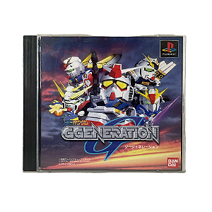 Jogo SD Gundam: G Generation - PS1 (Japonês)