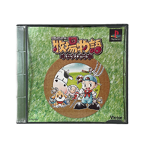 Jogo Bokujou Monogatari Harvest Moon - PS1 (Japonês)