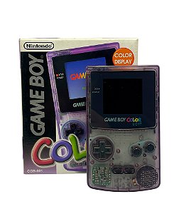 Console Game Boy Color Roxo Transparente - Nintendo