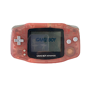 Console Game Boy Advance Rosa Transparente - Nintendo