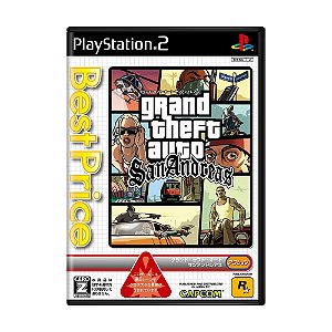 Jogo Grand Theft Auto: San Andreas (Best Price) - PS2 (Japonês)