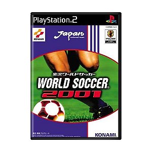 Jogo Jikkyou World Soccer 2001 - PS2 (Japonês)