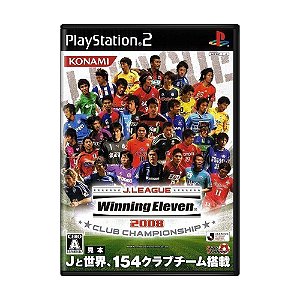 Jogo J.League Winning Eleven 2008 Club Championship - PS2 (Japonês)