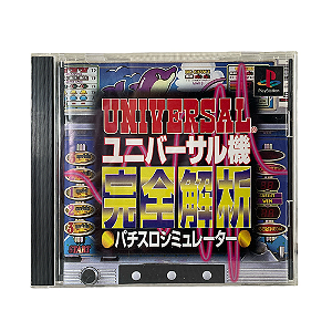 Jogo Universal-ki Kansen Kaiseki: Pachi-Slot Simulator - PS1 (Japonês)