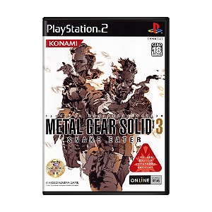 Jogo Metal Gear Solid 3: Snake Eater - PS2 (Japonês)