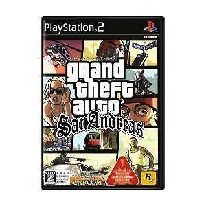 Jogo Grand Theft Auto: San Andreas - PS2 (Japonês)