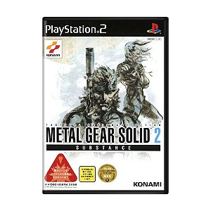 Jogo Metal Gear Solid 2: Substance - PS2 (Japonês)