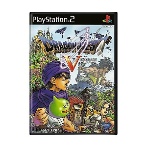 Jogo Dragon Quest V: Tenkuu no Hanayome - PS2 (Japonês)
