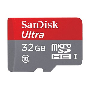 Cartão de Memória Micro SD 32GB - SanDisk Ultra