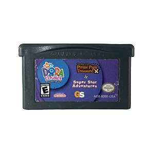 Jogo Nick Jr. Dora the Explorer Double Pak - GBA