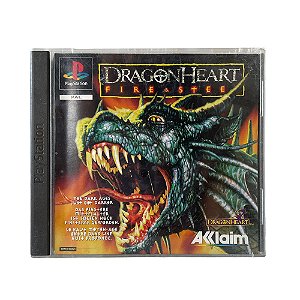 Jogo DragonHeart: Fire & Steel - PS1 (Europeu)