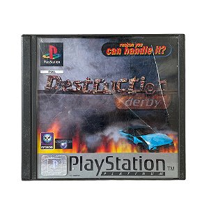 Jogo Destruction Derby (Platinum) - PS1 (Europeu)