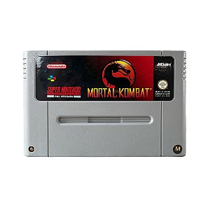 Jogo Mortal Kombat - SNES (Europeu)