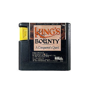 Jogo King's Bounty: The Conqueror's Quest - Mega Drive