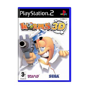Jogo Worms 3D - PS2 (Europeu)