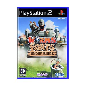Jogo Worms Forts: Under Siege - PS2 (Europeu)