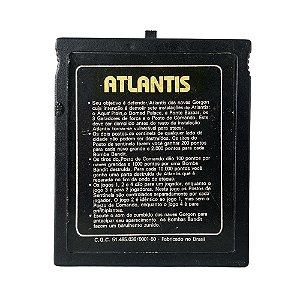 Jogo Cartucho Atari 2 In 1 (Atlantis e Seaquest) - Atari