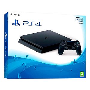 Console PlayStation 4 Slim 500GB - Sony (LACRADO)