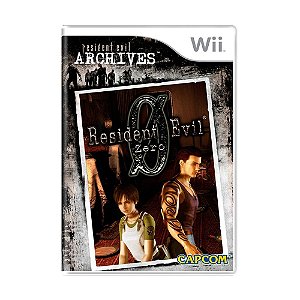 Jogo Resident Evil Zero - Wii