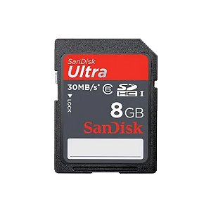 Cartão de Memória SDHC-I 8GB - SanDisk Ultra