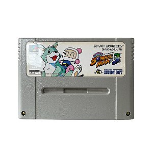 Jogo Super Bomberman 3 - SNES (JAPONÊS)