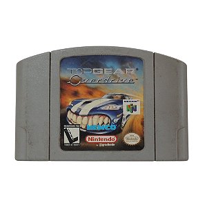 Jogo Top Gear Overdrive - N64