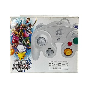 Controle GameCube Branco (Edição Super Smash Bros) - Wii / Wii U / GameCube