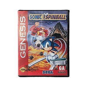 Jogo Sonic the Hedgehog Spinball - Mega Drive