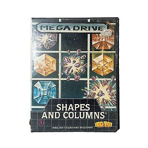 Jogo Shapes and Columns - Mega Drive