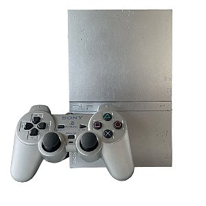 Console PlayStation 2 Slim Prata - Sony