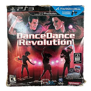 Tapete de Dança Konami Dance Dance Revolution + Jogo Dance Dance Revolution - PS3