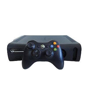 Console Xbox 360 FAT 120GB Preto - Microsoft (Desbloqueado LT 3.0)