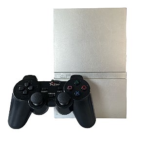 Console PlayStation 2 Slim Prata - Sony