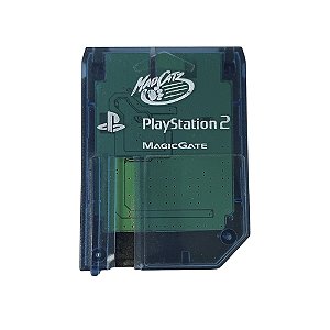 Memory Card 8MB Azul Transparente PS2 - MadCatz