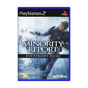 Jogo Minority Report: Everybody Runs - PS2 (EUROPEU)