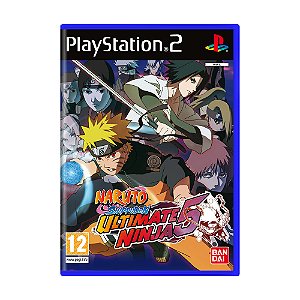 Jogo Naruto Shippuden: Ultimate Ninja 5 - PS2 (Europeu)