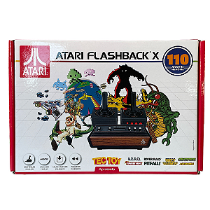 Console Atari Flashback X Classic + 110 Jogos - TecToy