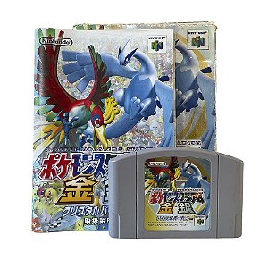 Jogo Pokemon Stadium Kin Gin Crystal Version - N64 (Japonês)