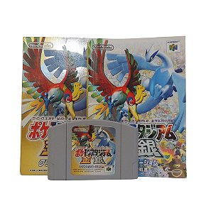 Jogo Pokémon Stadium Kin Gin Crystal Version - N64 (Japonês)