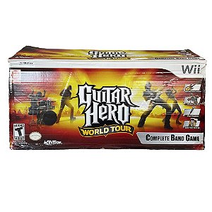 Jogo Guitar Hero World Tour (Band Kit) - Wii