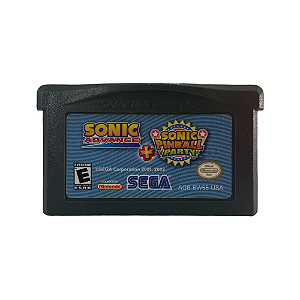 Jogo Combo Pack: Sonic Advance + Sonic Pinball Party - GBA