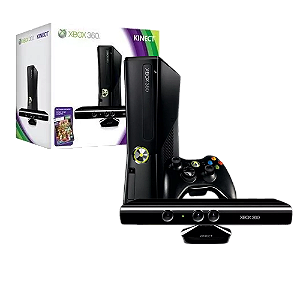 Console Xbox 360 Slim 250GB Com Kinect - Microsoft