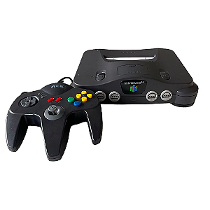 Console Nintendo 64 Cinza - Nintendo
