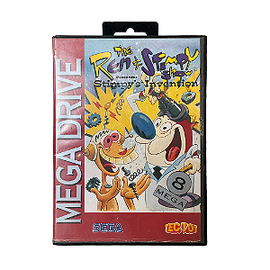 Jogo The Ren & Stimpy Show Presents: Stimpy's Invention - Mega Drive